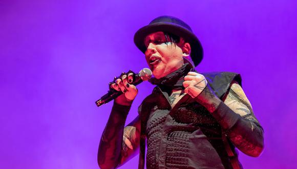 Marilyn Manson usó sus redes sociales para defenderse de acusaciones de abuso sexual. (Foto: SUZANNE CORDEIRO / AFP)