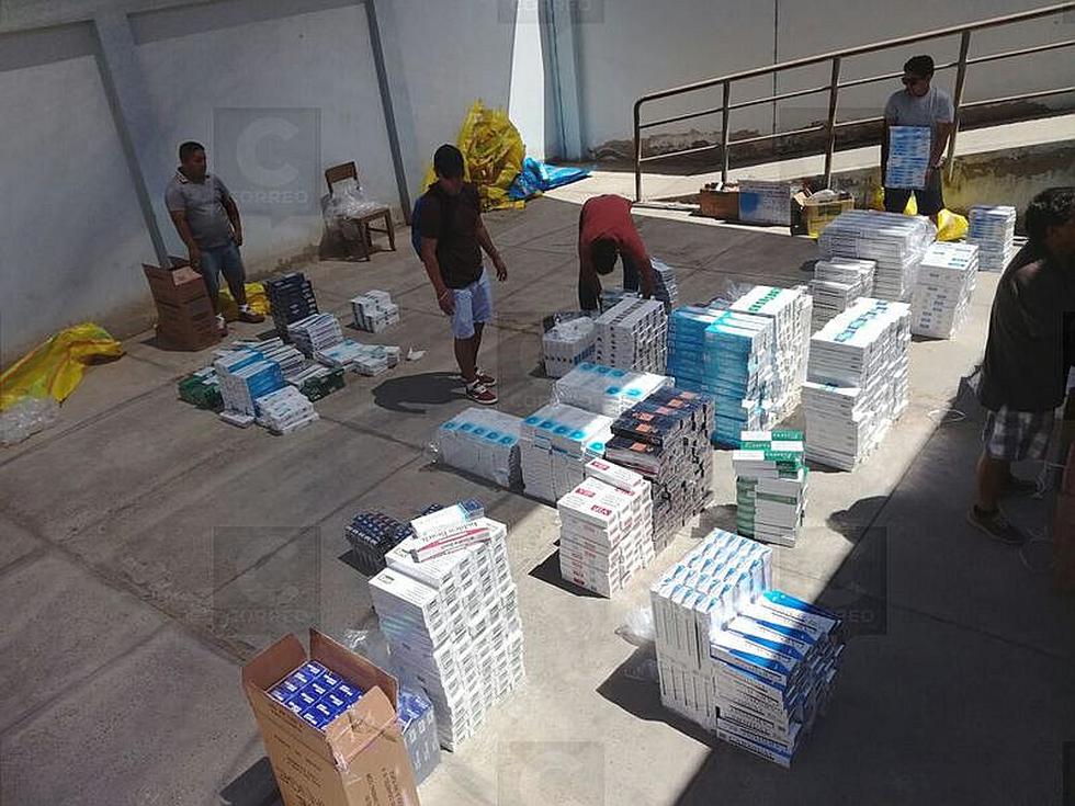 Incautan contrabando de cigarros por 194 mil soles en Tacna
