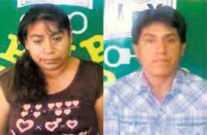 Apresan a pareja con arma y ketes