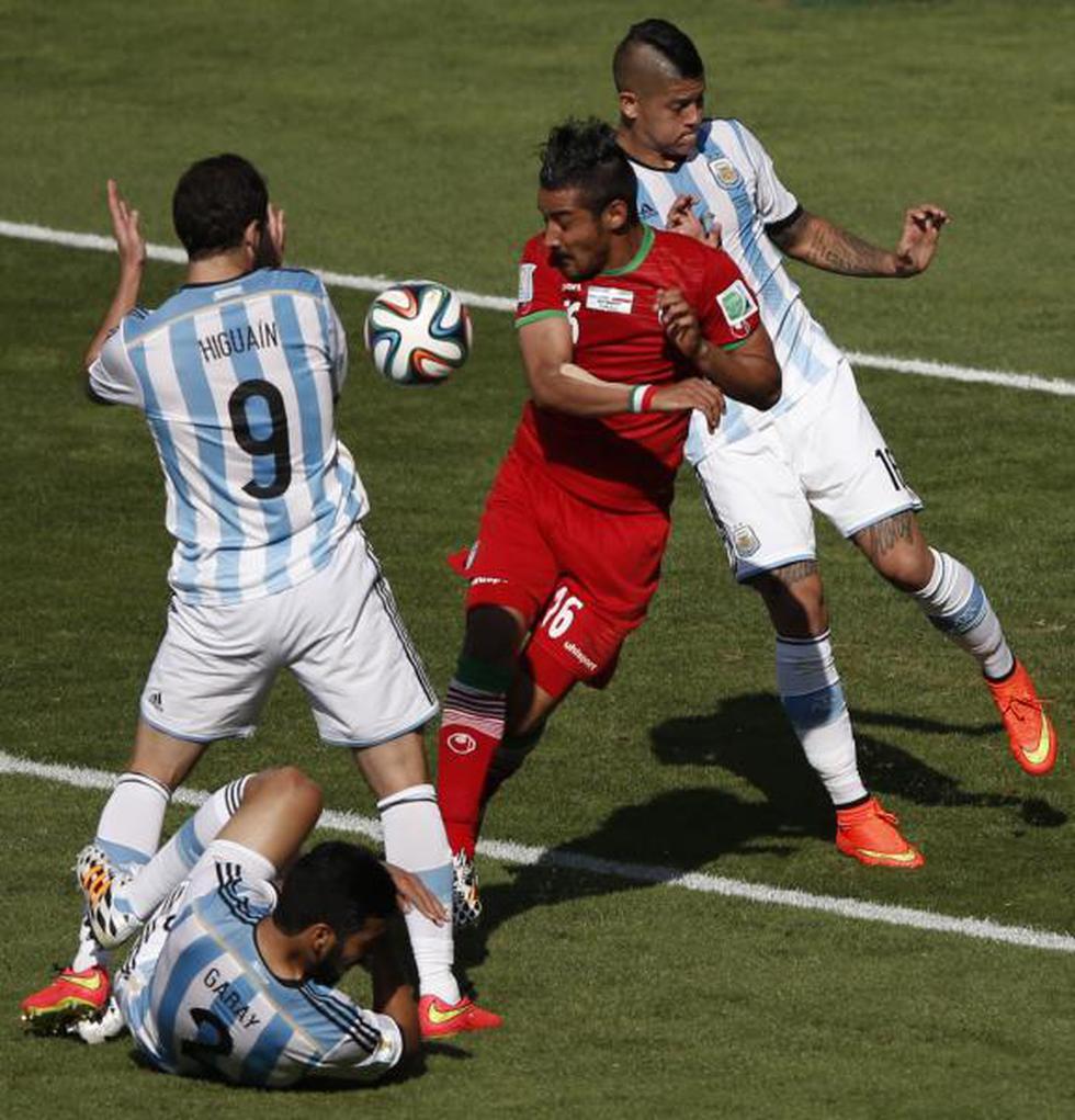 Brasil 2014: Así fue el partido Argentina - Irán (FOTOS)