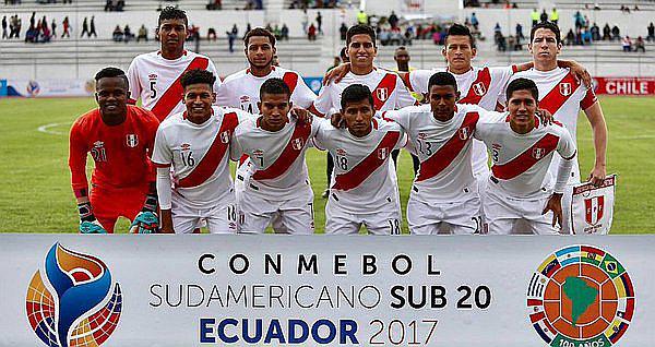 Perú se mide ante Venezuela por el Sudamericano Sub 20
