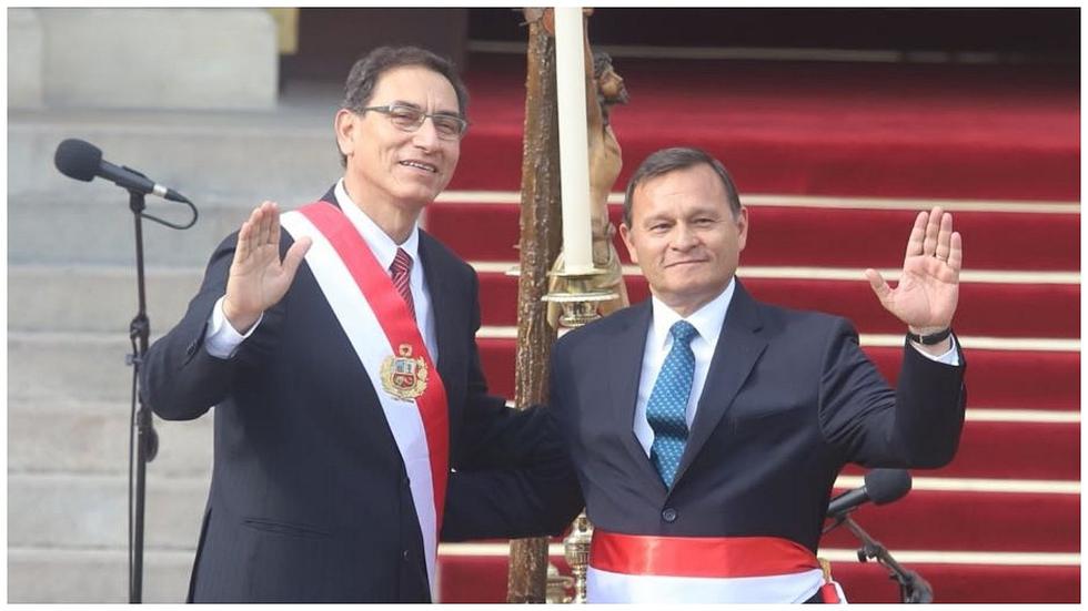 Martín Vizcarra tomó juramento a Gabinete presidido por César Villanueva (VIDEO Y FOTOS)