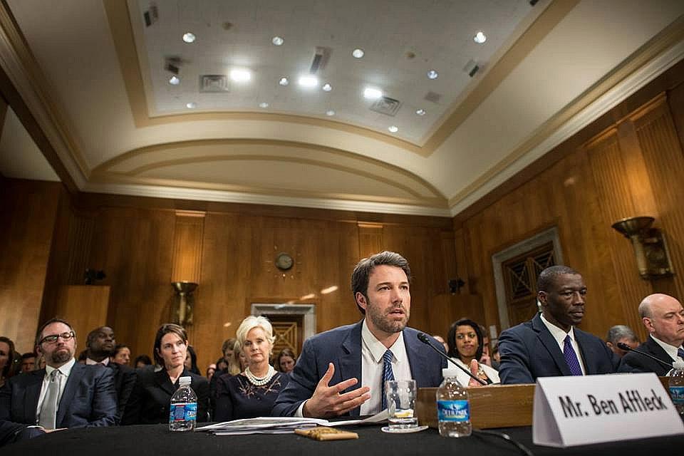 Ben Affleck captado en cena romántica