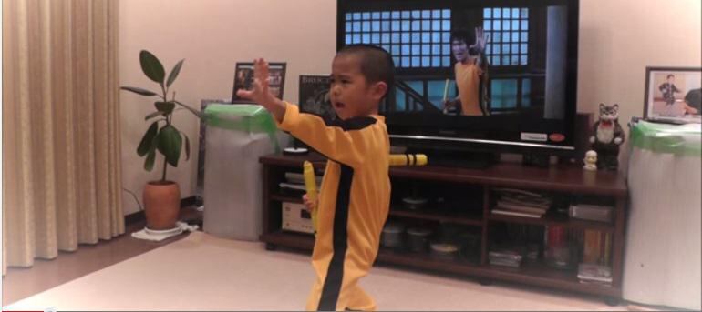 VIDEO: Este niño es la reencarnación de Bruce Lee
