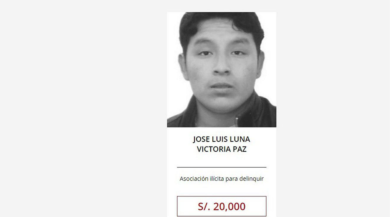 Los más buscados: Ofrecen S/ 20 mil por presunto integrante de "Los Malditos del Triunfo" 