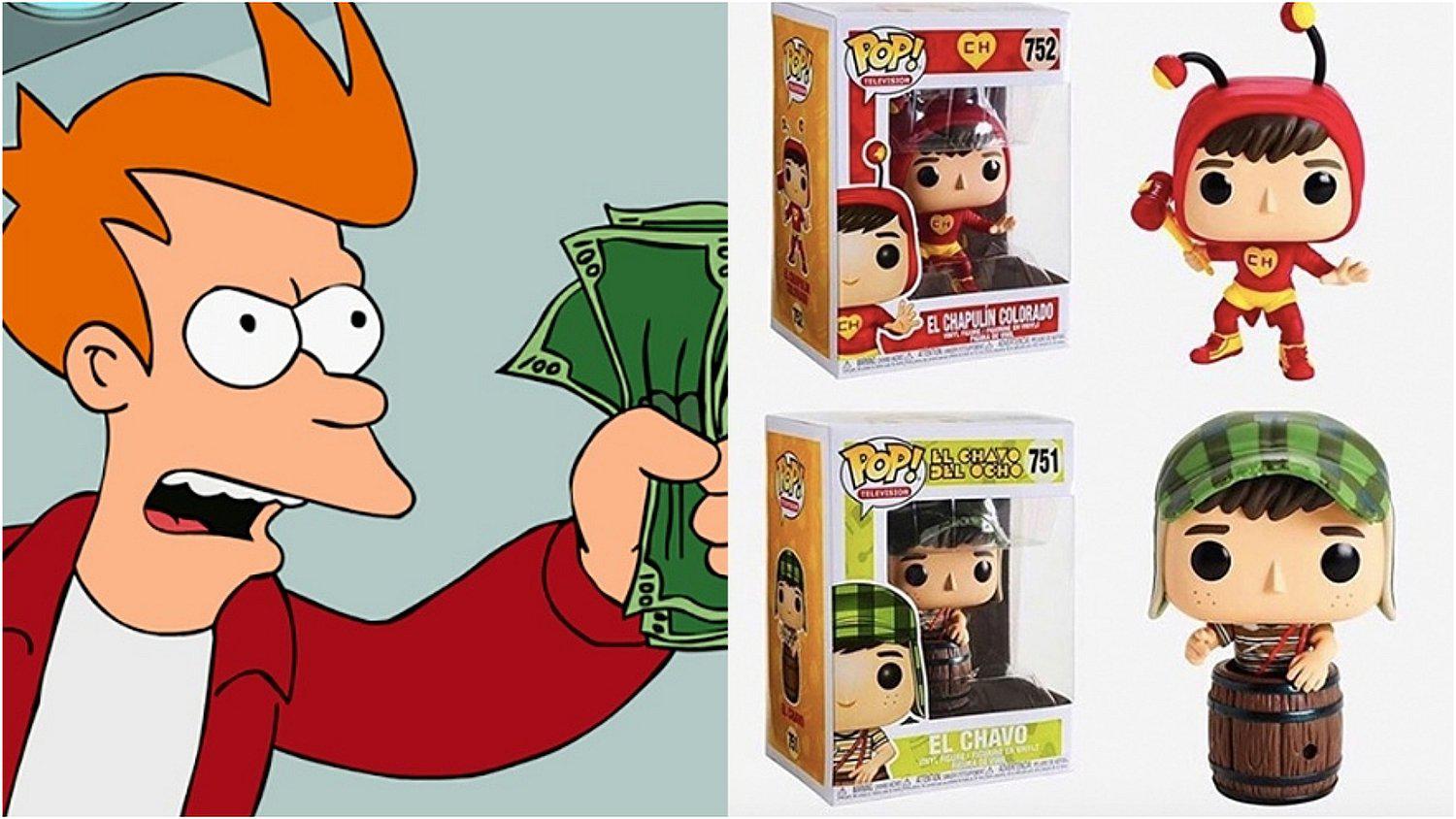 Sin querer queriendo: venderán Funko pop de El Chavo del 8 y El Chapulín Colorado 