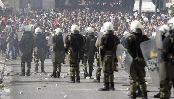 Grecia: Miles de personas protestan contra la austeridad