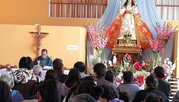 ​Acuden al Santuario de Chapi para festejar cumpleaños de la Virgen María