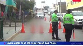 Venezolano fallece tras ser arrastrado y atropellado por combi en Ate