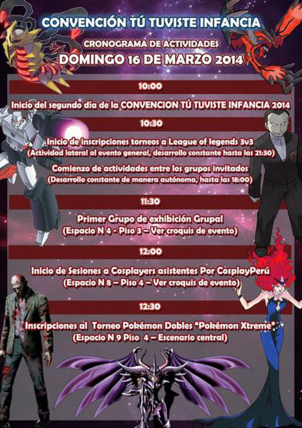 "Tú tuviste infancia": un evento sobre videojuegos, anime y series de TV