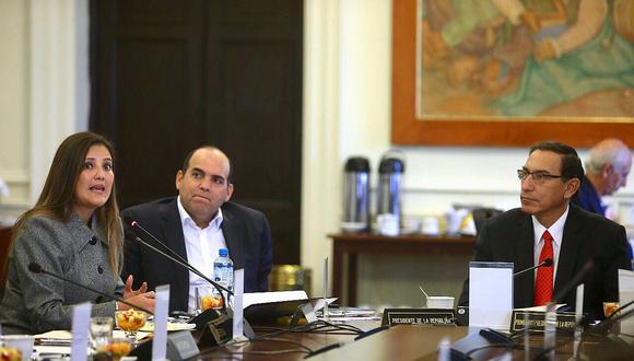 Gobernadora de Arequipa expone avance de Majes Siguas II ante ministros