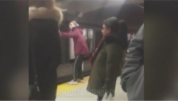 ​Joven bajo los efectos de la droga fue embestido por el metro (VIDEO)