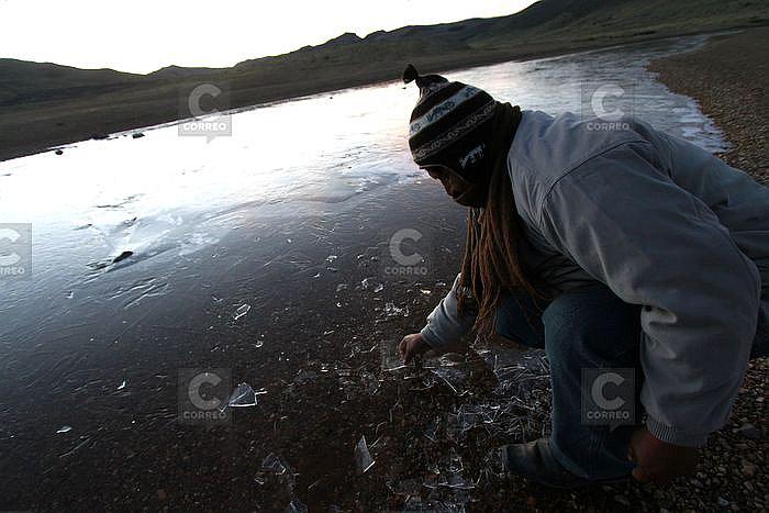Senamhi advierte descenso de temperatura hasta menos 20 grados bajo cero