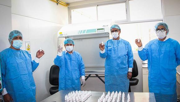 Hospital de Ayacucho elabora 100 frascos de ivermectina por día