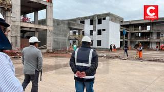 Huancayo: inspeccionan construcción del colegio Mariscal Castilla frente al regreso a clases 2023