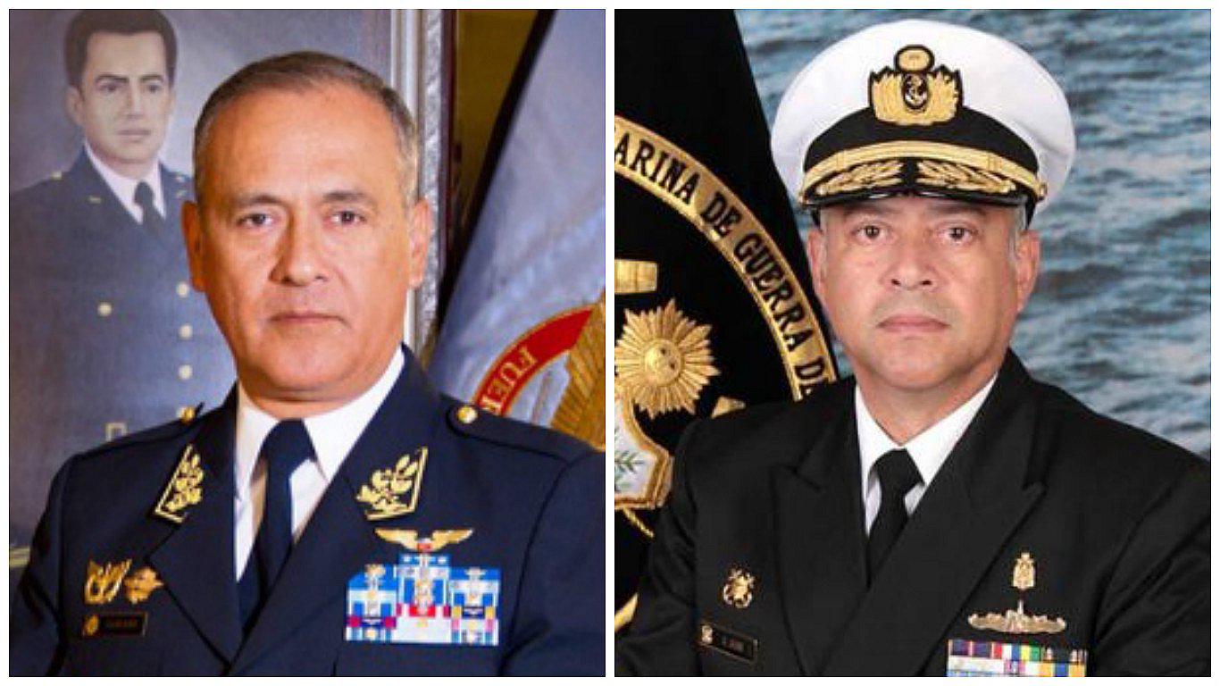 Ejecutivo nombra a nuevos comandantes generales de la FAP y la Marina
