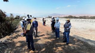 Concluye obra de defensa ribereña en los ríos Chico y Matagente en Chincha