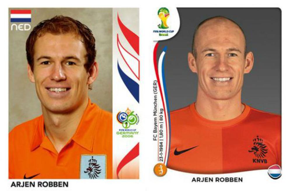 Brasil 2014: Este es el antes y el después de las figuras del álbum del Mundial (FOTOS)