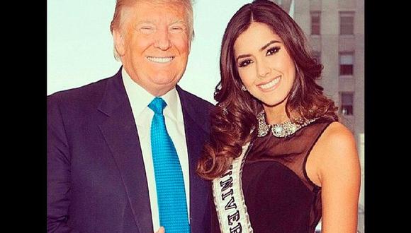 ​Donald Trump llama "hipócrita" a Miss Universo por criticarle sobre inmigración