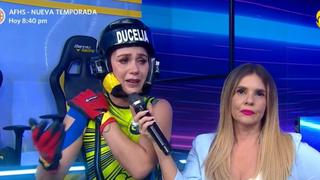 Ducelia Echevarría rompe en llanto tras sufrir intenso dolor por lesión en el hombro (VIDEO)