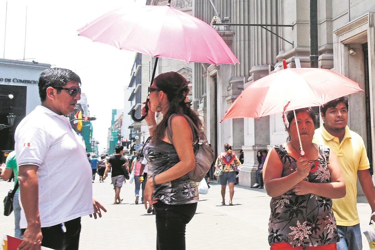 CALOR EN LIMA POR ALTA TEMPERATURA