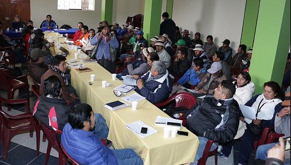 Postergan cuarta sesión sobre medio ambiente en Cotabambas