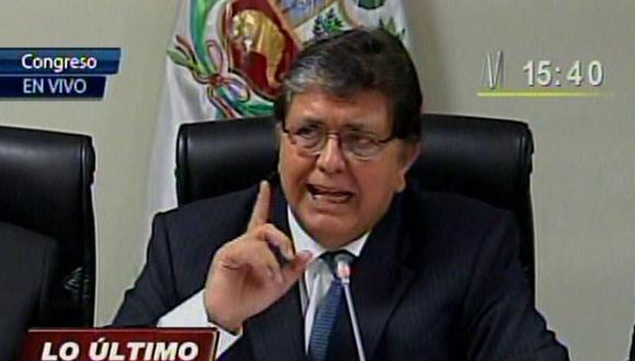 García: Si quieren que deje paso a su reelección conyugal no usen formas canibálicas
