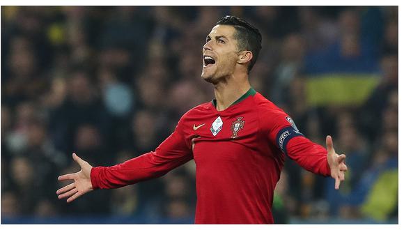 ​Cristiano Ronaldo anota ante Ucrania su gol número 700 (VIDEO)