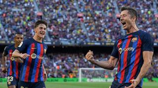 Así fueron los goles del Barcelona vs. Valladolid con un gran doblete de Lewandowski en el partido de LaLiga (VIDEO)