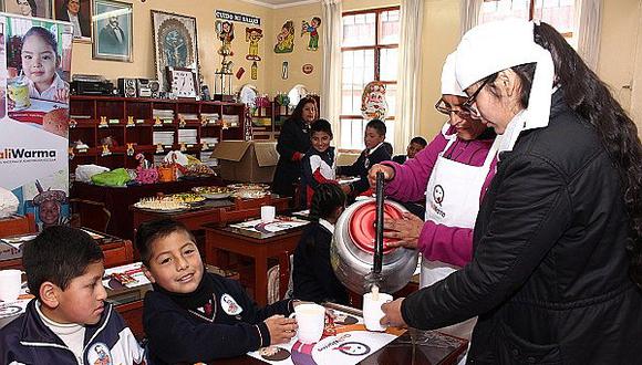 Qali Warma aumenta raciones de quinua entre escolares