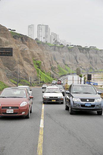 Caos en la subida hacia el Cuartel San Martín