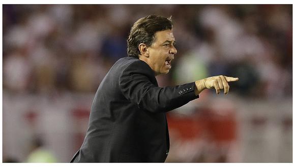 Técnico de River Plate hizo broma sobre reclamo de Boca Juniors al TAS (VIDEO)