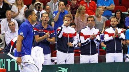 Copa Davis: Italia y Francia sellan por la vía rápida el pase a cuartos de final