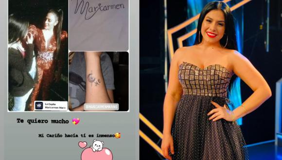 Maricarmen Marín muestra más tatuajes de sus fans: “tengo que confesar que varias de mi club tienen uno mío” (FOTOS)