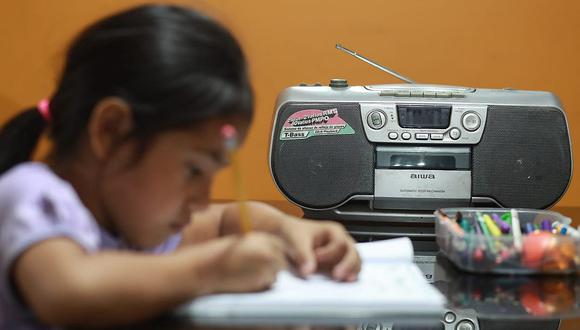 Escolares se quedan sin estudiar por falta de acceso a Tv Perú y Radio Nacional