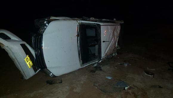 Camioneta 4x4 fue hallado en la carretera Panamericana Sur, al norte de la ciudad