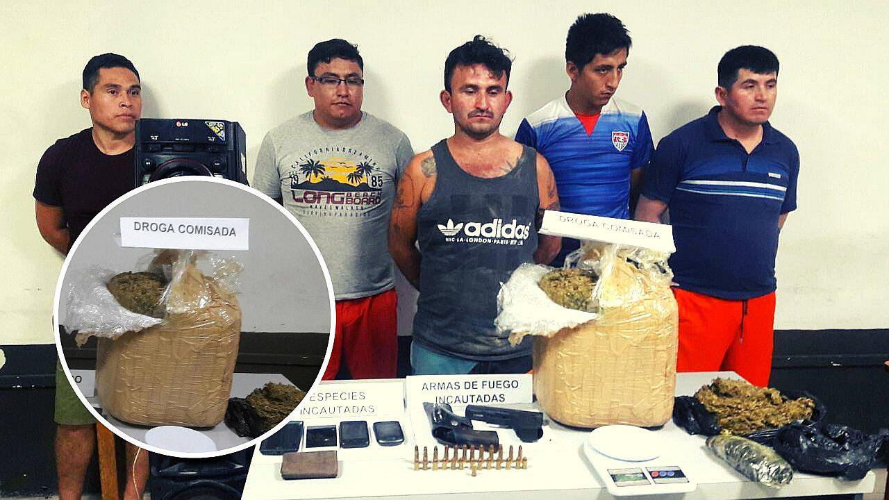 Cae banda con 9 kilos de marihuana en paquete tipo "panetón"