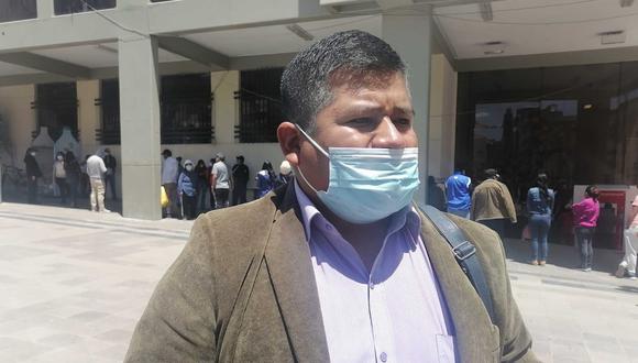 Amador Núñez, es el presidente del Frente de Organizaciones Populares (FOP) de Puno. (Foto: Difusión)