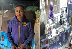 Ica: cae “Chilcano” involucrado en robo agravado de botica en La Tinguiña