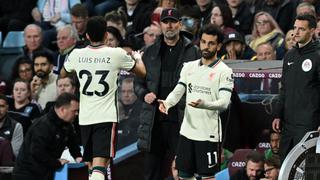 Luis Díaz está muy lejos de Mohamed Salah en cuanto a salario en Liverpool