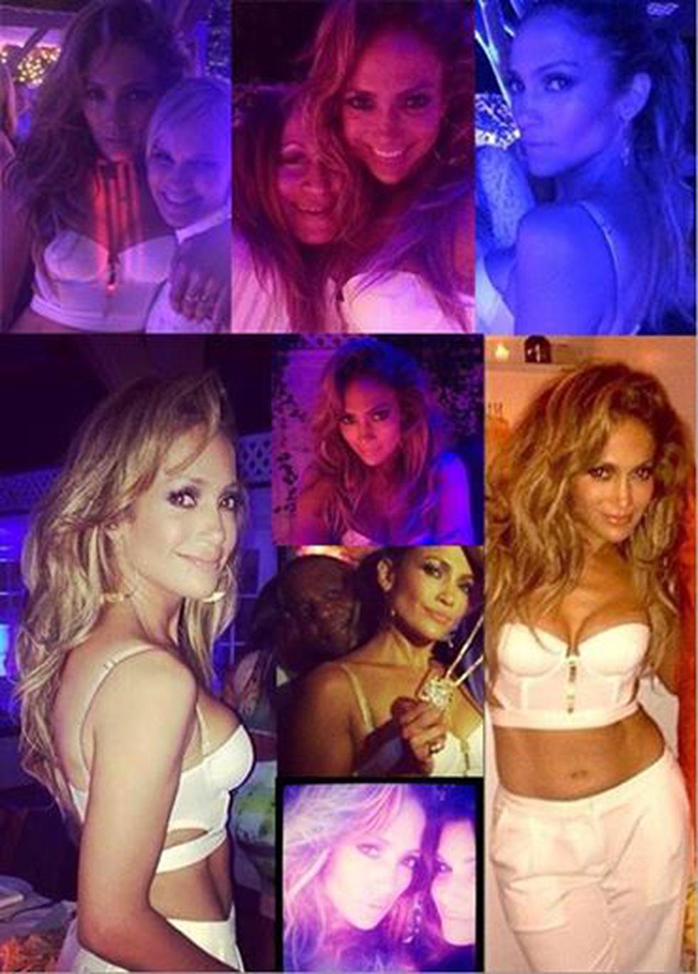 Jennifer Lopez cumple 45 años con una figura envidiable (Fotos)