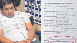 Piura: Un alférez ebrio es detenido por originar un accidente de tránsito