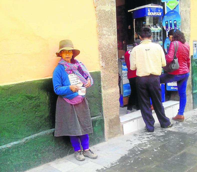 Indigencia en Ayacucho es "sinónimo" de negocio