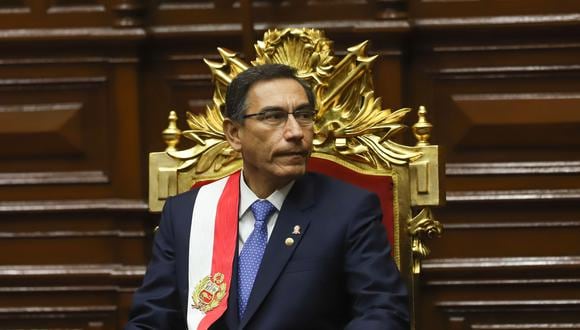 Presidente Martín Vizcarra afronta un pedido de vacancia (Foto: GEC)
