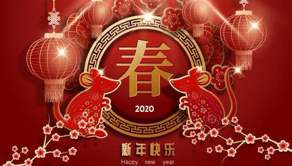 Año Nuevo Chino 2020 (Foto: Difusión Vecteezy)