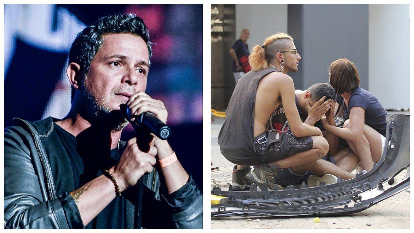 Atentado en Barcelona: Alejandro Sanz y su emotivo mensaje tras atropello masivo 