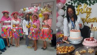 Con “palpa” celebran cumpleaños de médico en el propio hospital COVID  (VIDEO)