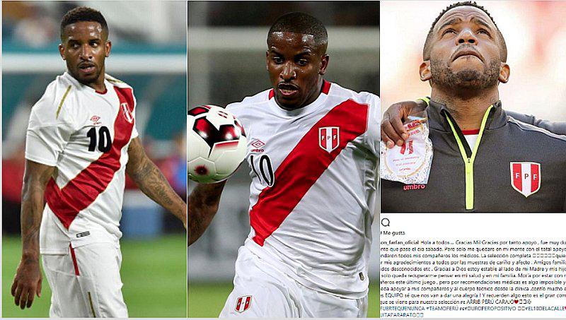 El conmovedor mensaje de Jefferson Farfán tras quedar fuera de Rusia 2018