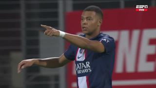 Asistió Messi y definió Mbappé: así fue el gol de PSG ante Ajaccio (VIDEO)