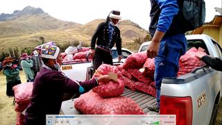 Comuneros de Cusco donan 10 toneladas de papa a pobladores en extrema pobreza